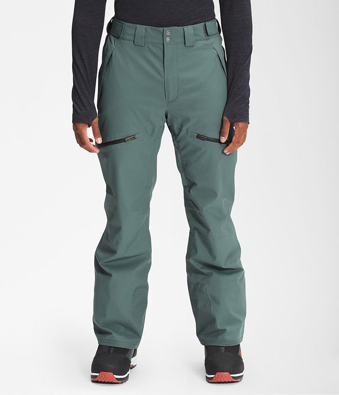 The North Face Mens Snow Pants Chakal 563PDZEGW - Green